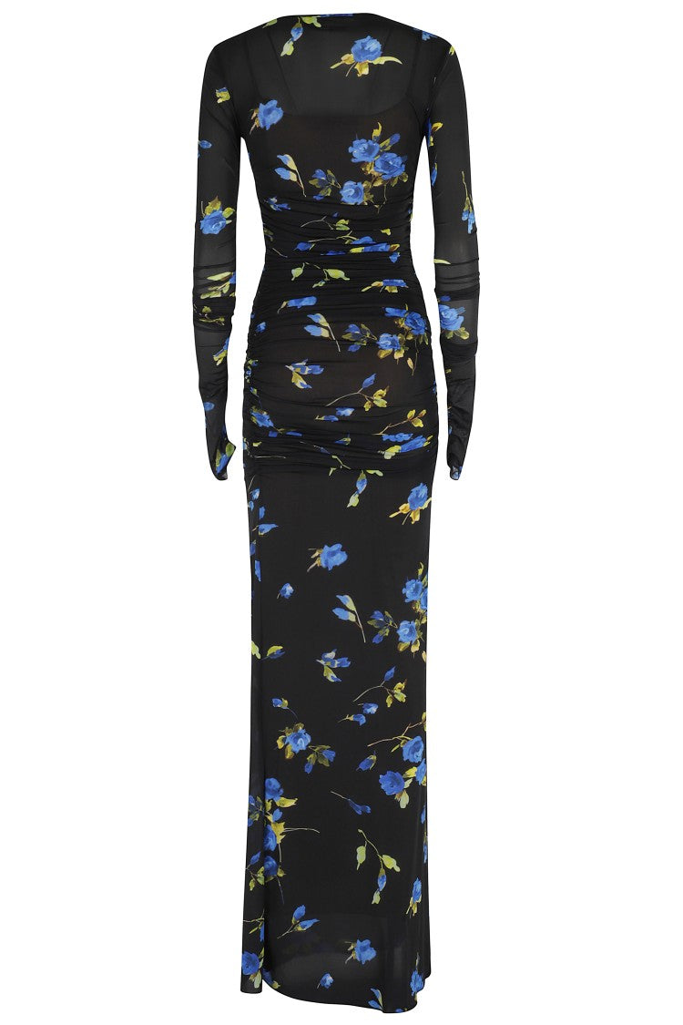 Blumarine Print Jersey Dress