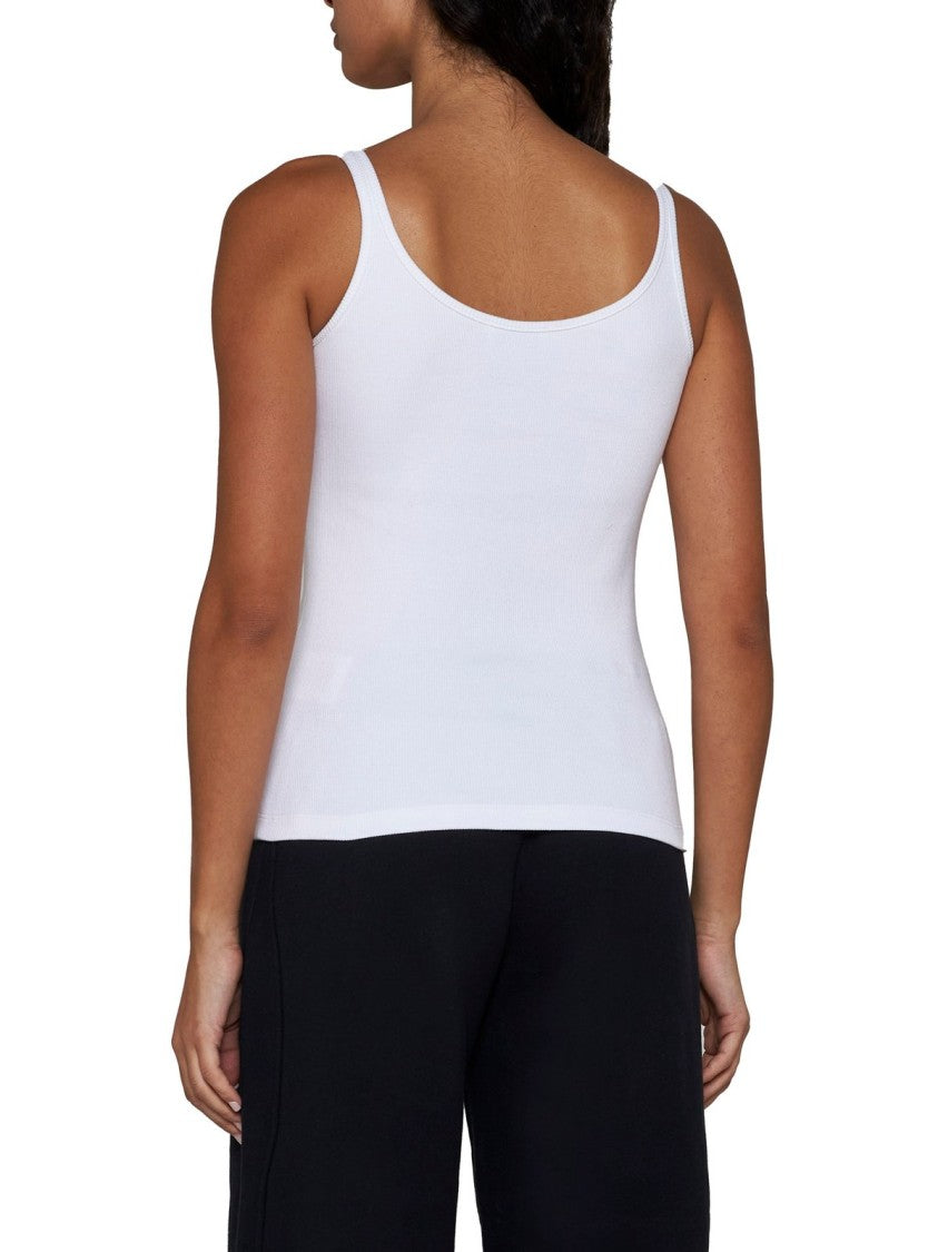 Off-White Logo Tank Top – White