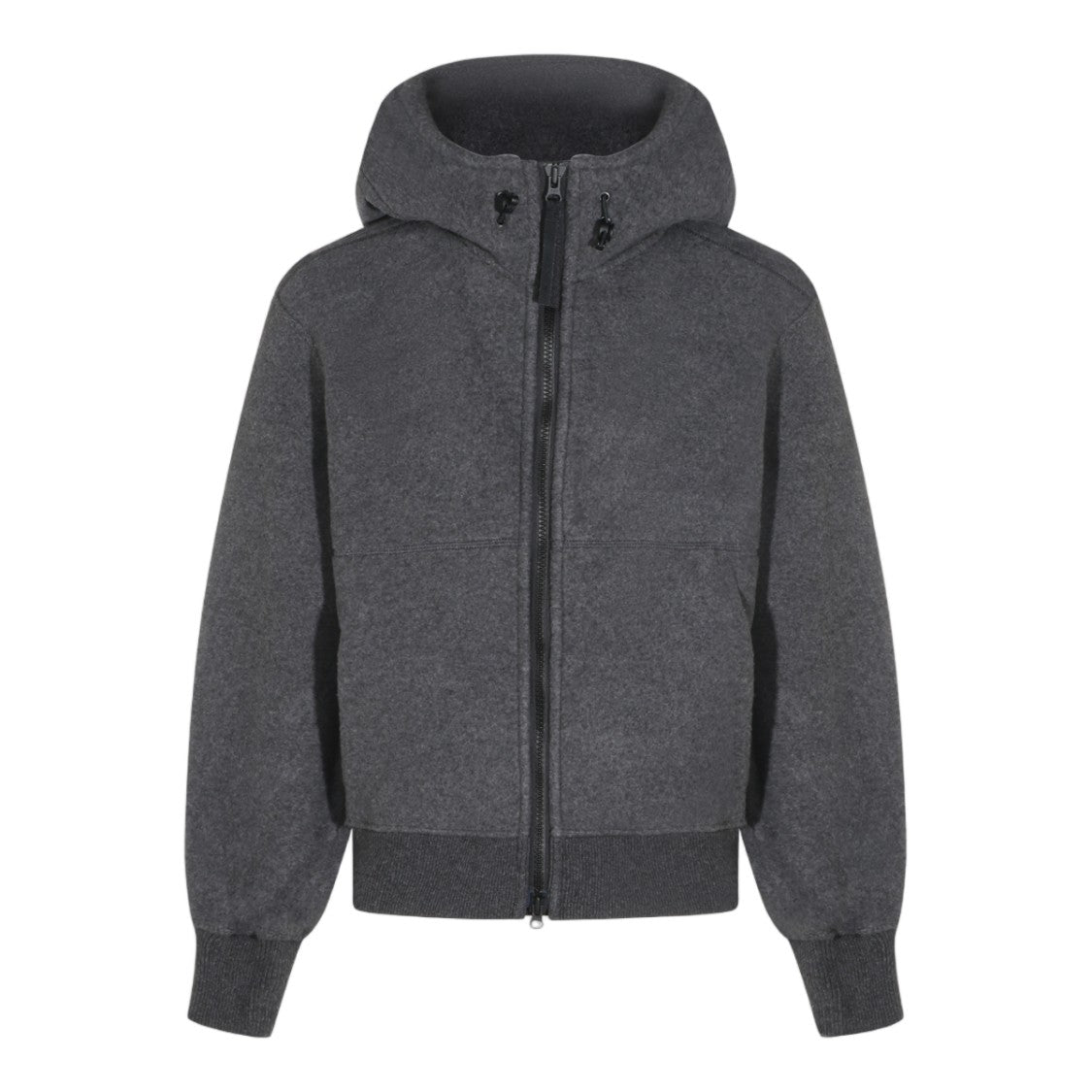 Canada Goose Dark Grey Hooded Zip-Up Jacket