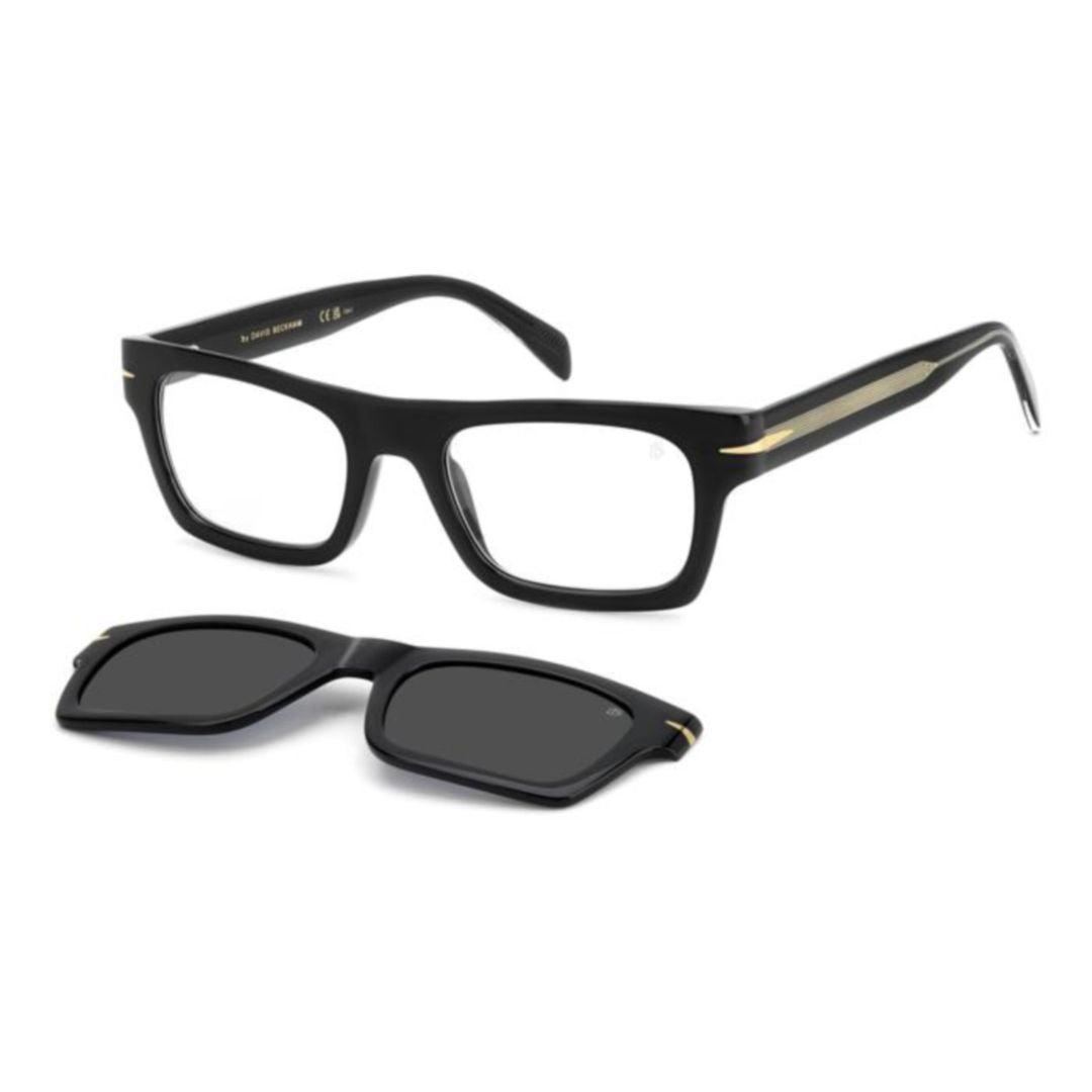 David Beckham Db 7129/Cs Rectangular Black Acetate Eyeglasses