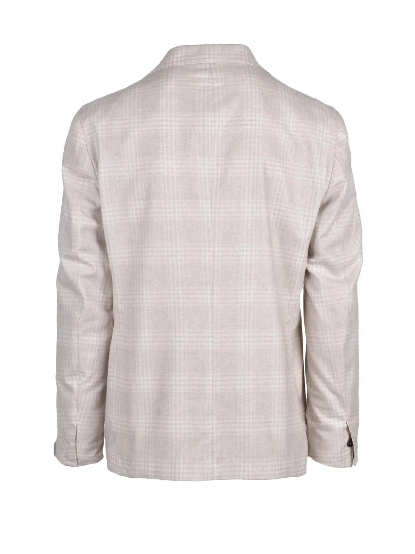 Eleventy Fitted Blazer In Luxurious Wool Silk Cashmere Blend