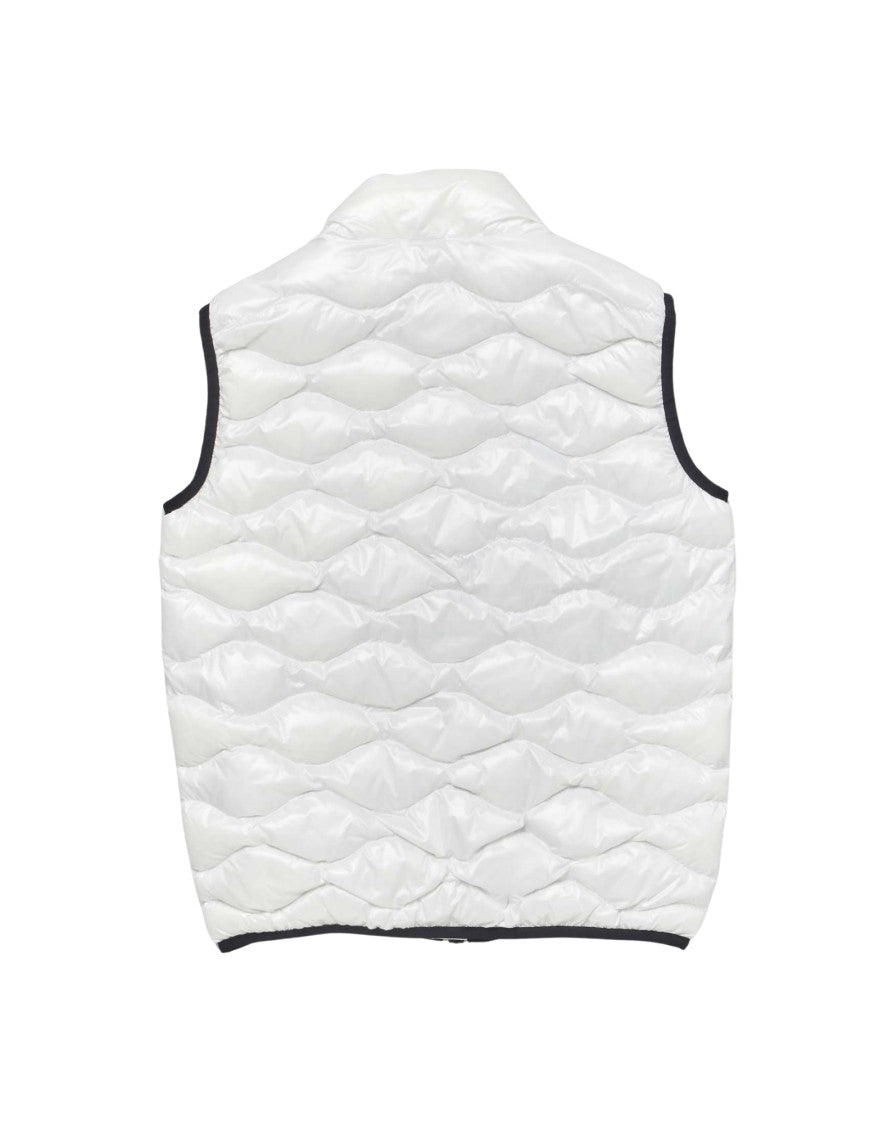 Blauer White Danny Lightweight Padded Nylon Vest