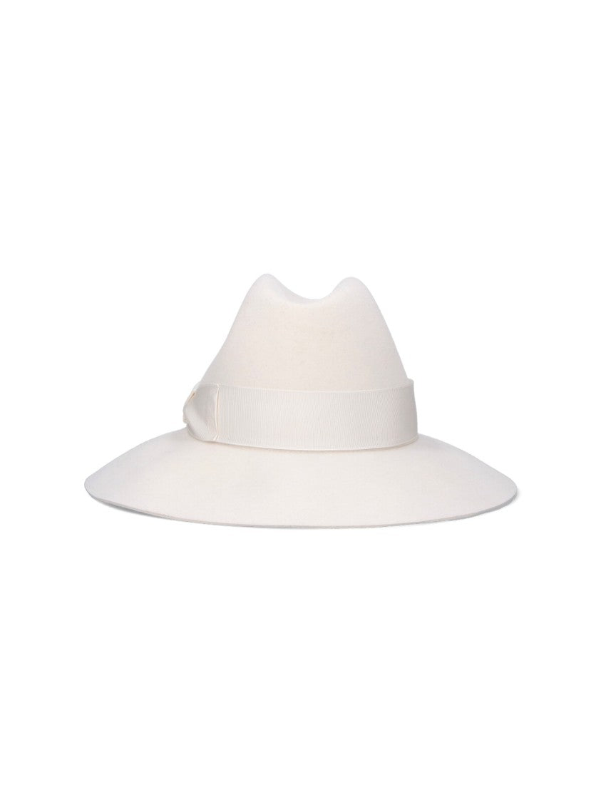 Borsalino Monica Hat – White