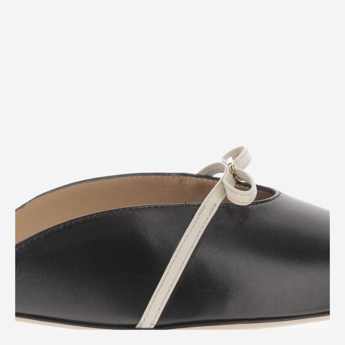 Salvatore Ferragamo Leather Mules With Bow
