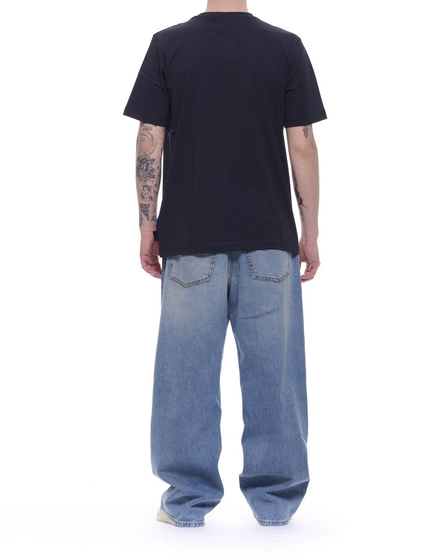 Nine In The Morning Blue Tito Relaxed Fit Baggy Jeans
