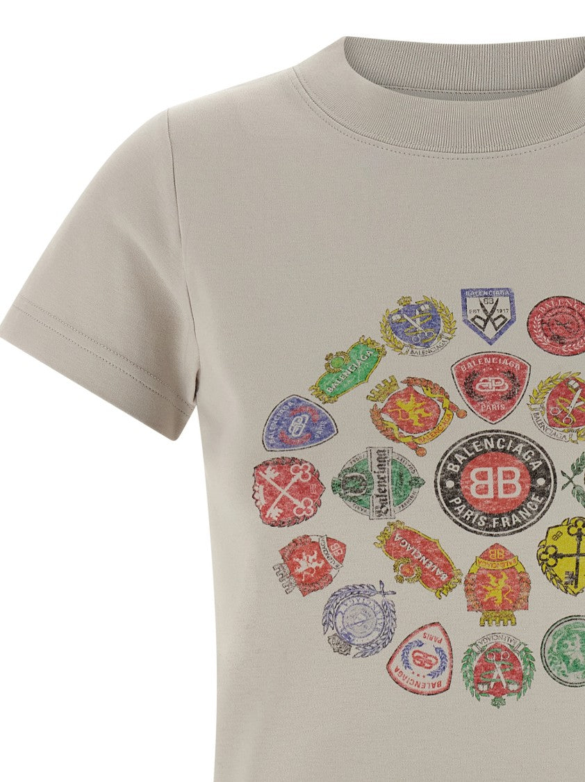Balenciaga Logo Print T-Shirt