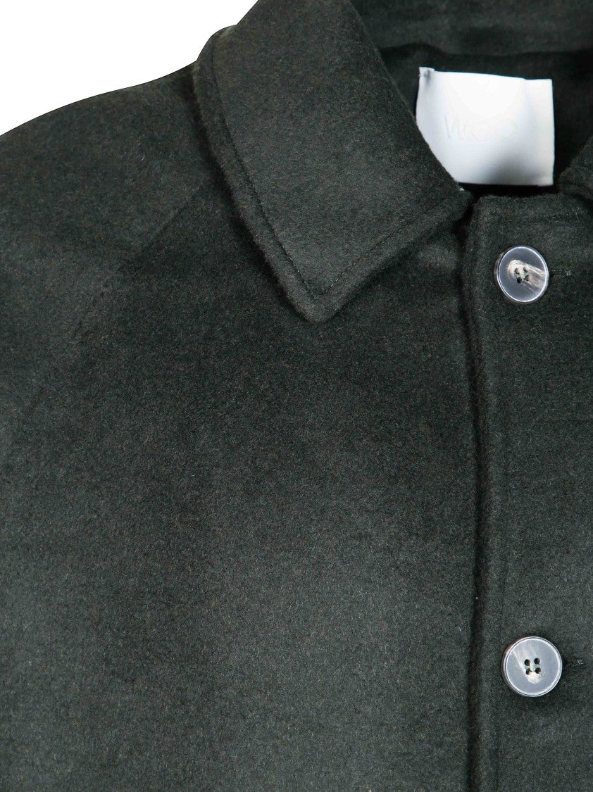 Woc Black Xian Cropped Sleeve Jacket