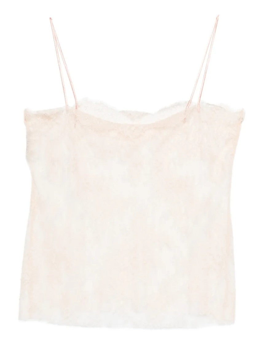 Alberta Ferretti Refined Fitted Subtle Sleeve Detail Top