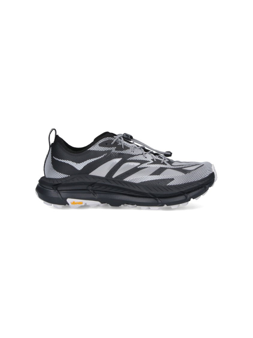 Hoka "Mafate Speed 4 Lite" Sneakers – Black
