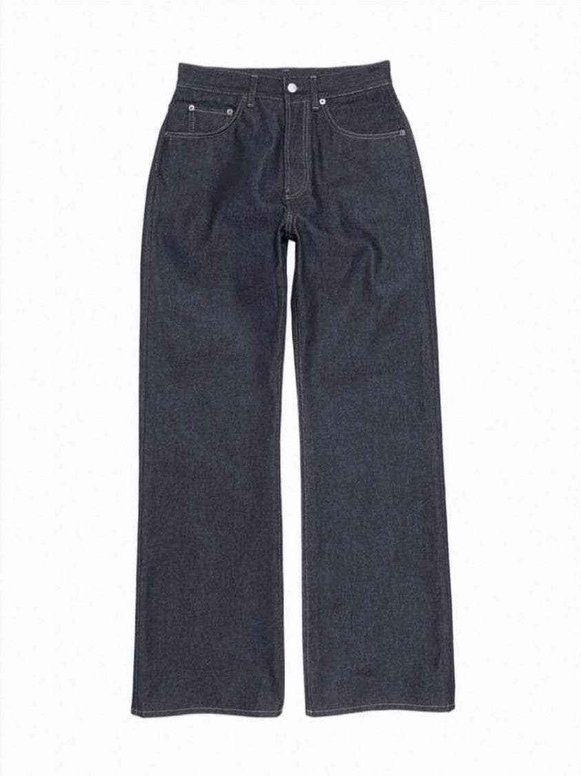Acne Studios Deep Indigo Blue Denim Pants