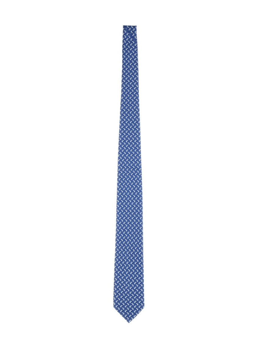 Ferragamo Doggie Print Tie