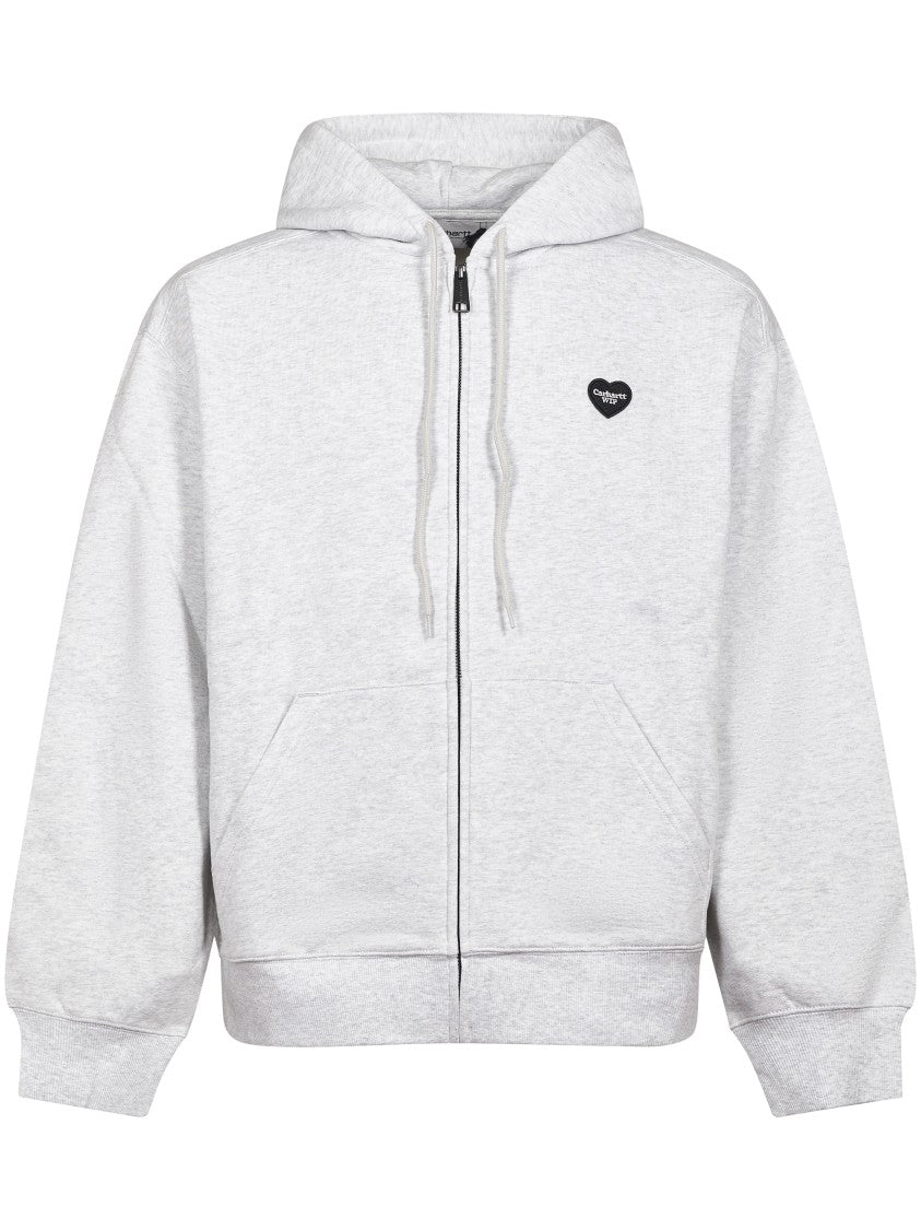 Carhartt Wip Relaxed-Fit Zip-Up Sweat Jacket With Playful Graphic Print