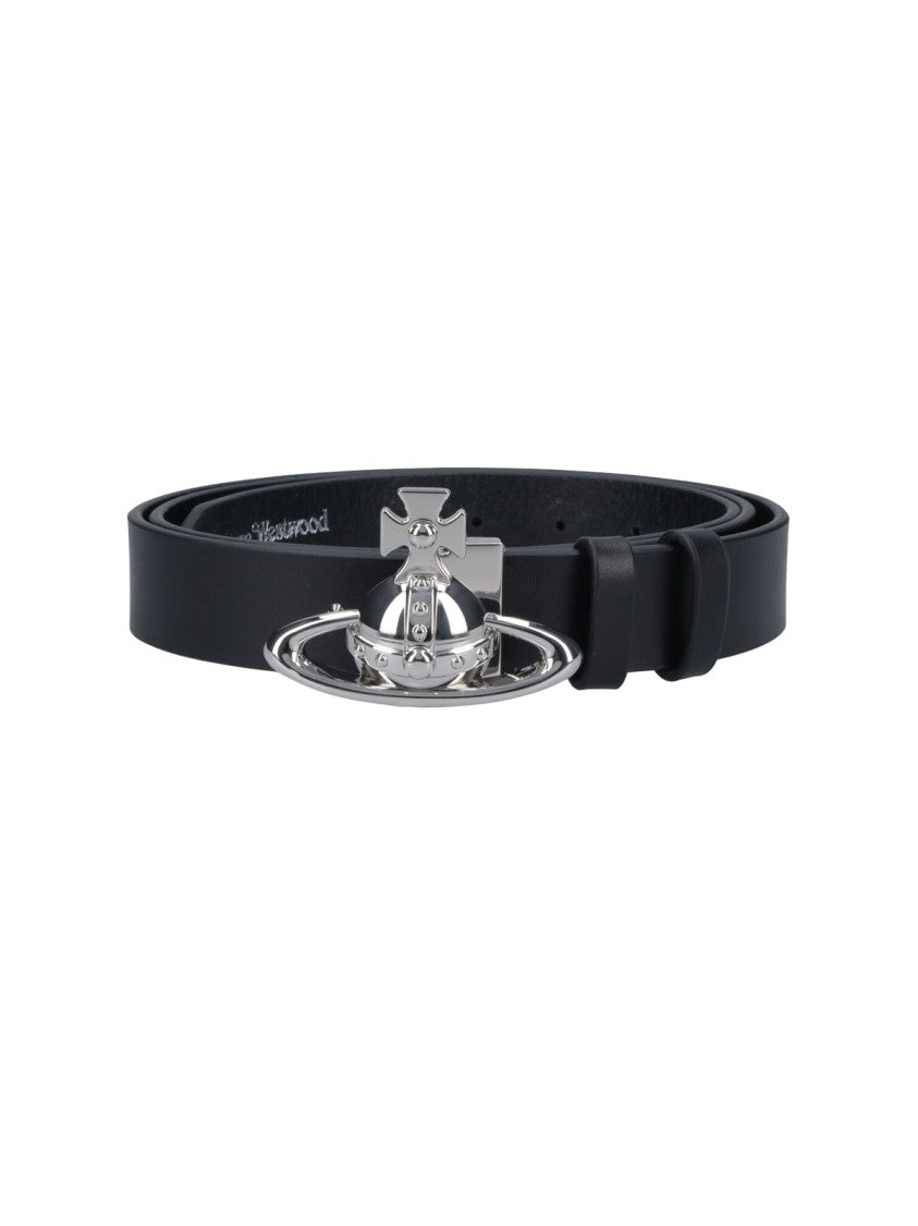 Vivienne Westwood "Orb" Belt – Black