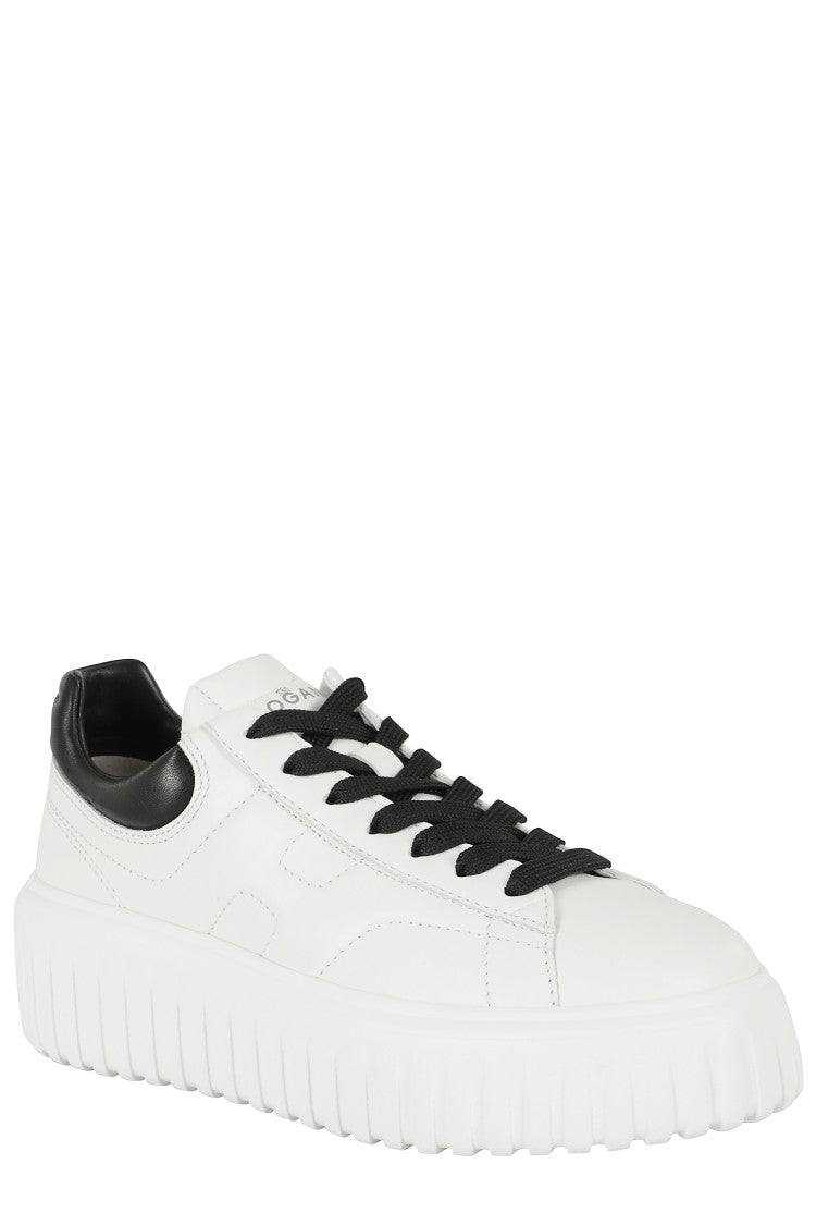 Hogan H Stripes Lace-Up Sneakers