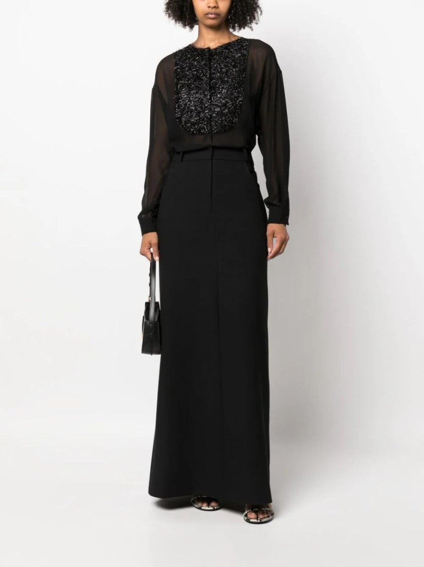 Fabiana Filippi Black Silk Shirts
