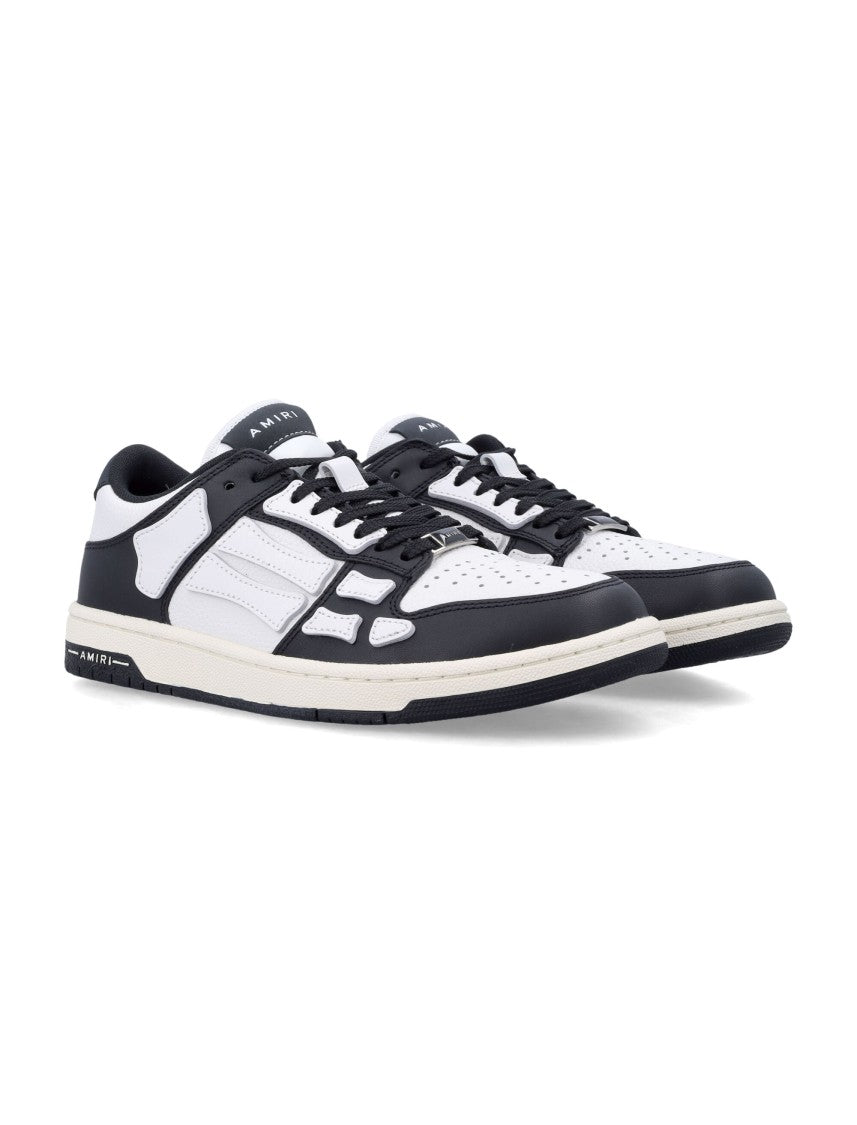 Amiri Skel Top Low Multilayer Leather Sneakers