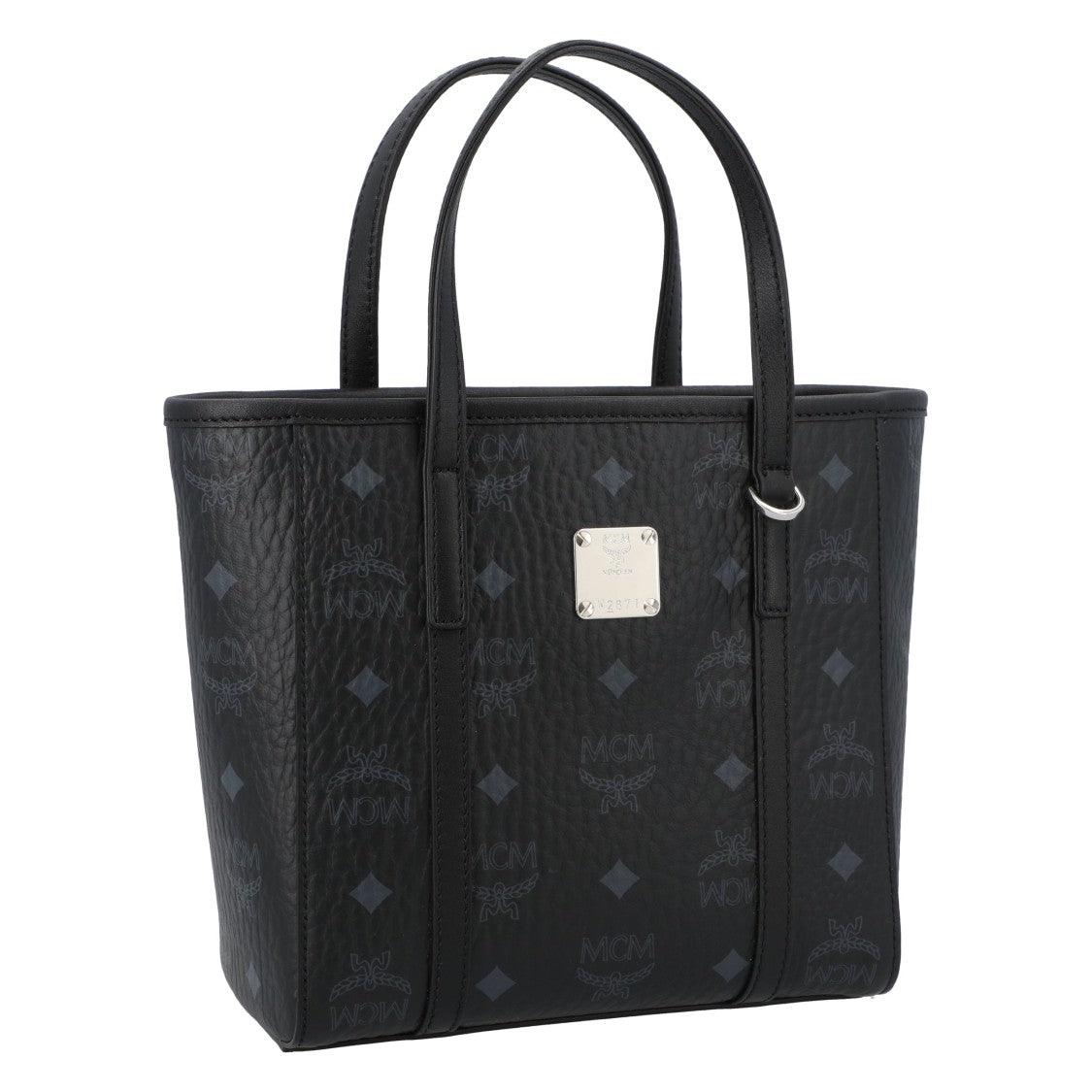 Mcm Toni Top-Zip Shopper In Visetos