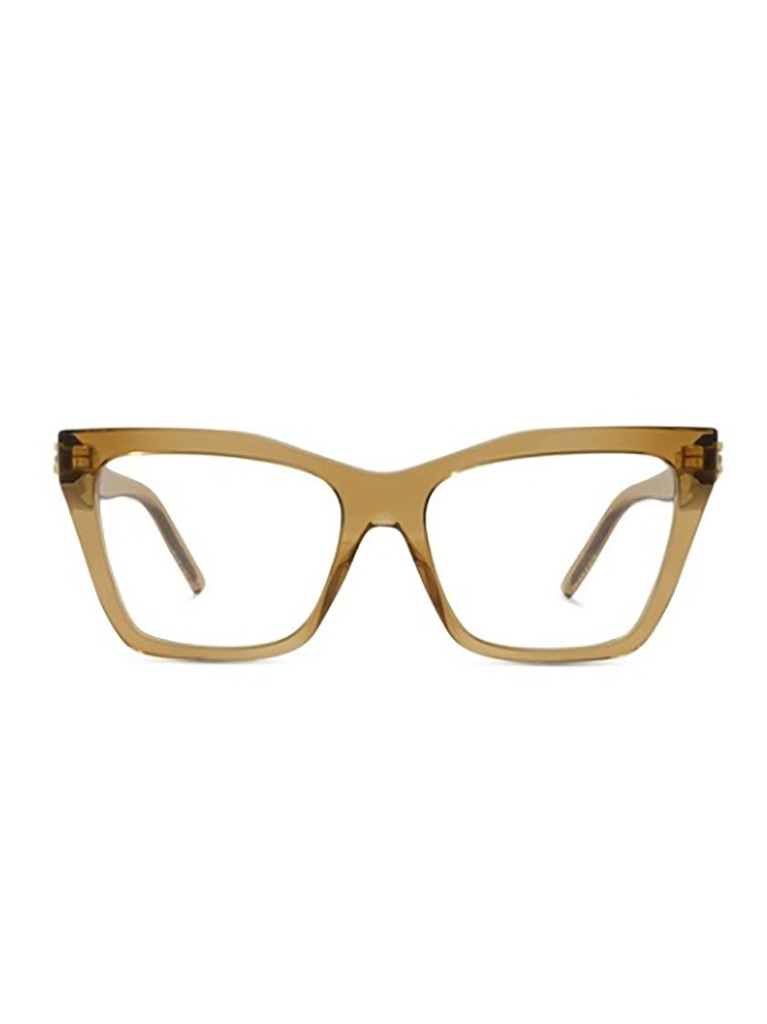 Givenchy Amber-Brown Gv50055i Rectangular Translucent Frames