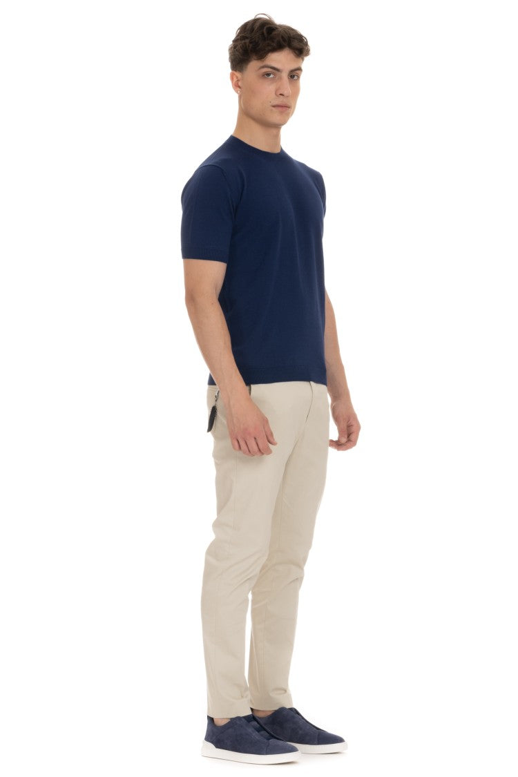 Tagliatore Cotton Knit T-Shirt