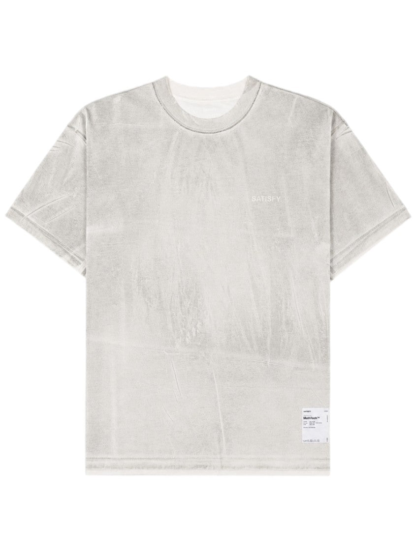 Satisfy Silver Minimalist Relaxed Cotton T-Shirt