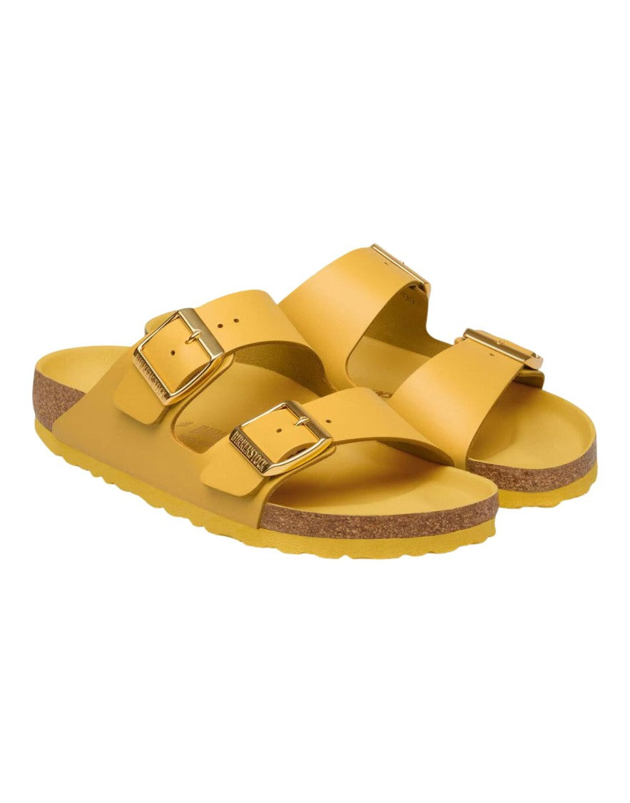 Birkenstock Ochre Arizona Natural Leather Sandals