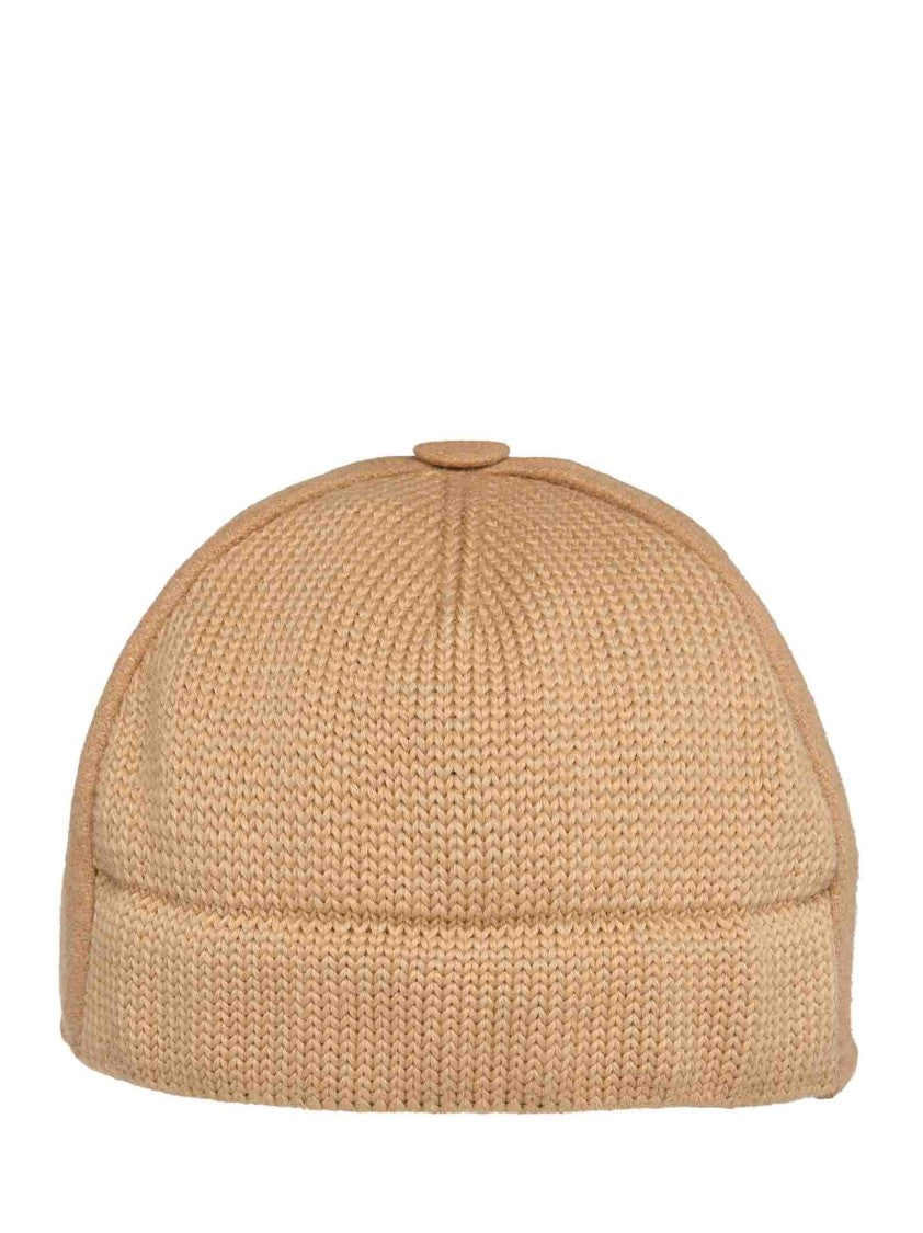 Emporio Armani Wool Blend Felt Baseball Cap
