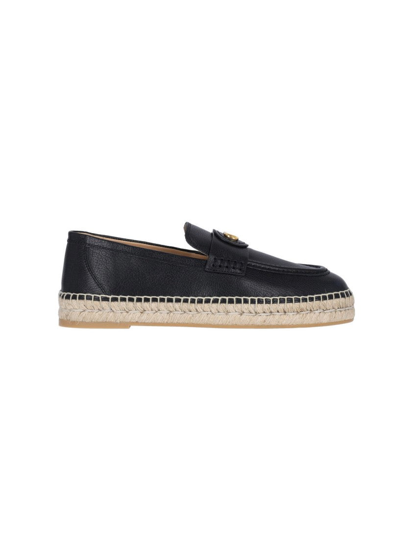 Valentino Garavani "Vlogo Signature" Loafers – Black