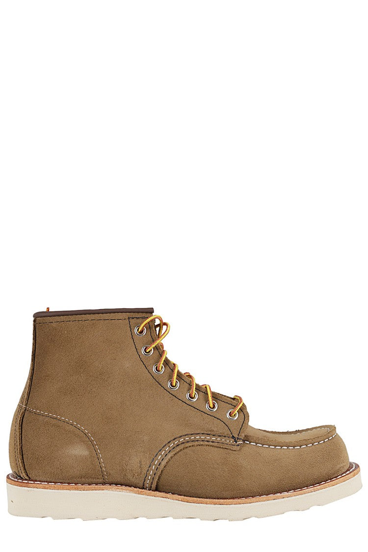 Red Wing Olive Mohave Classic Moc Leather Ankle Boots