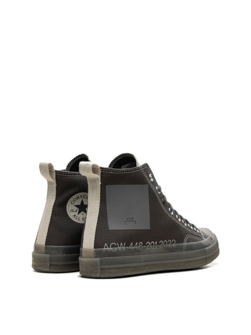 Converse High-Top Sneakers With Rubber And Textile