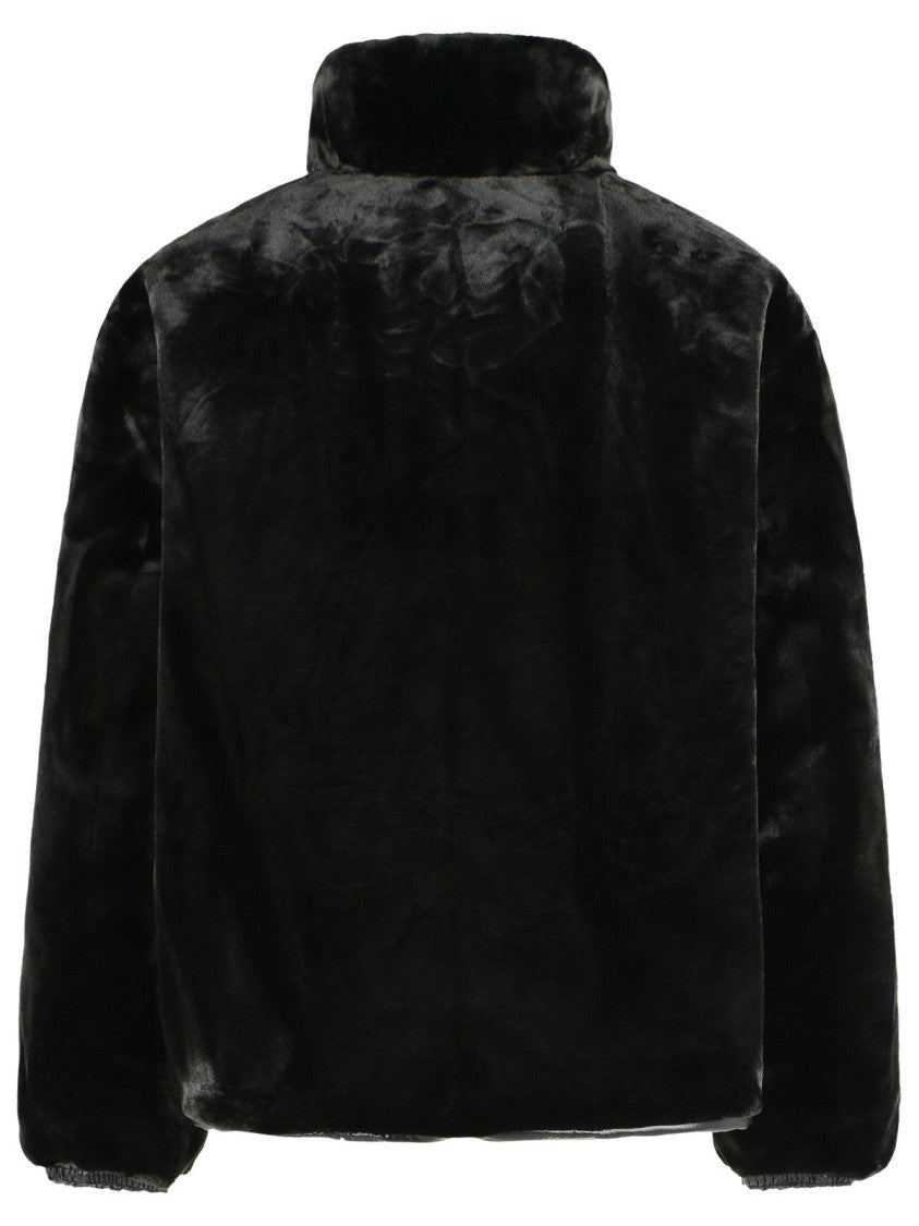 Moose Knuckles 'King' Reversible Black Nylon And Polyester Down Jacket