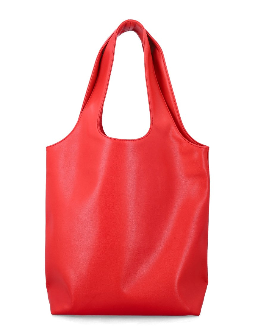 A.P.C. Ninon Small Black Faux Leather Tote