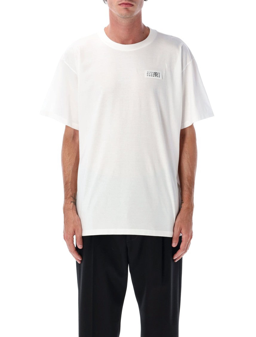 Mm6 By Maison Margiela Trompe L’Oeil Printed Cotton T-Shirt