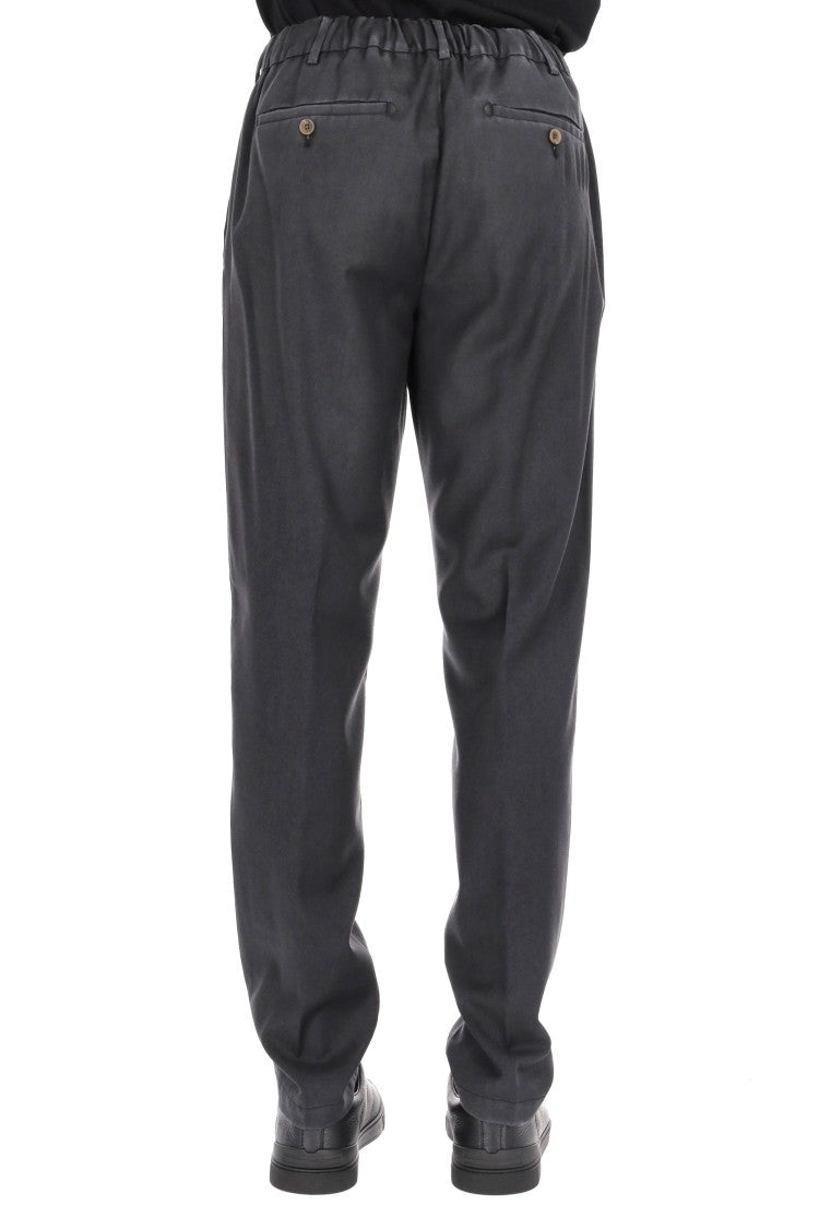 Myths Delavé Wool-Cashmere Trousers