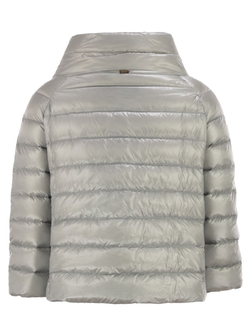 Herno Sofia - Mini Cape With 3/4 Sleeves