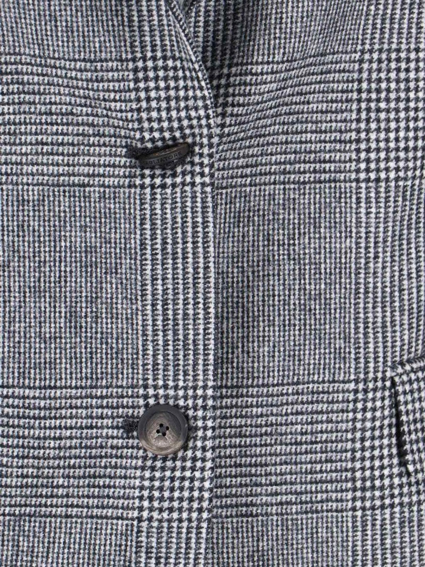 Tagliatore Pied De Poule Patterned Blazer