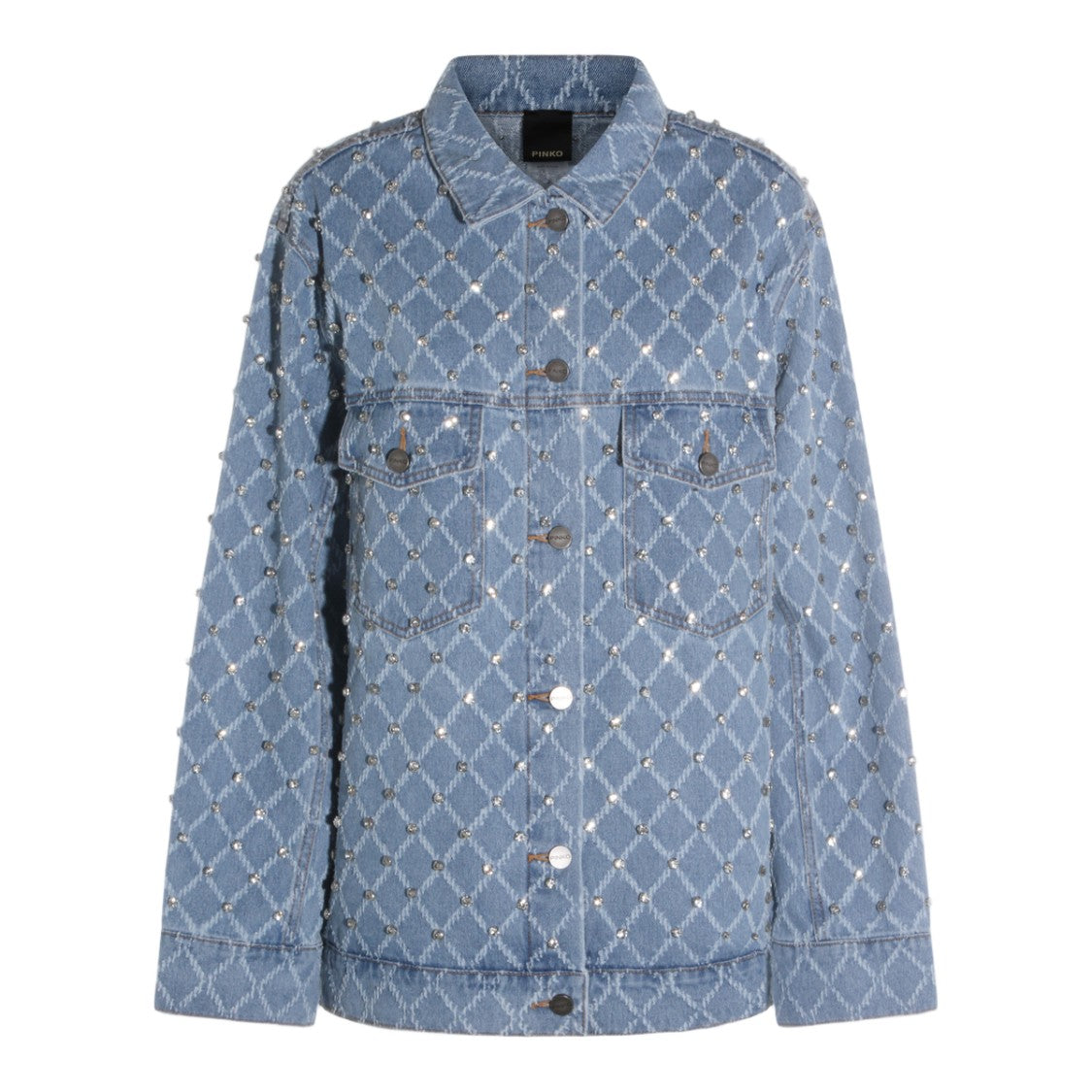Pinko Light Blue Denim Shirt