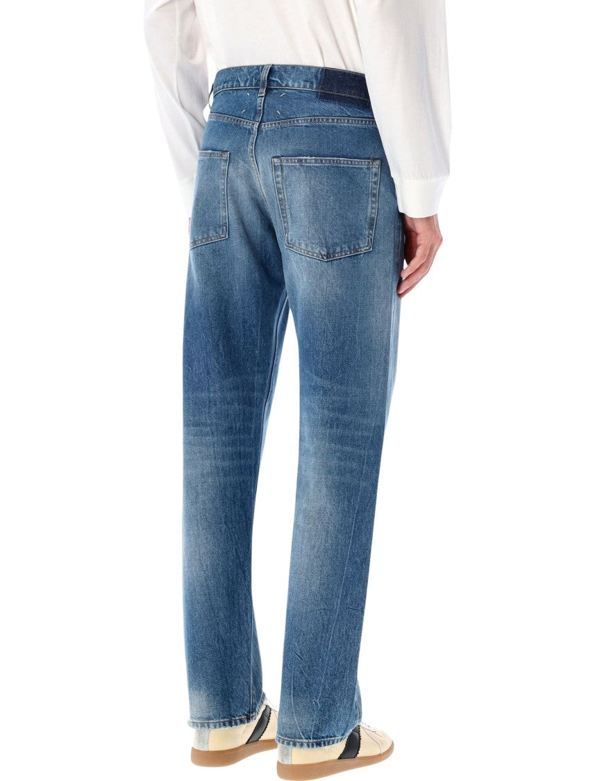 Maison Margiela Blue Jeans With Patch