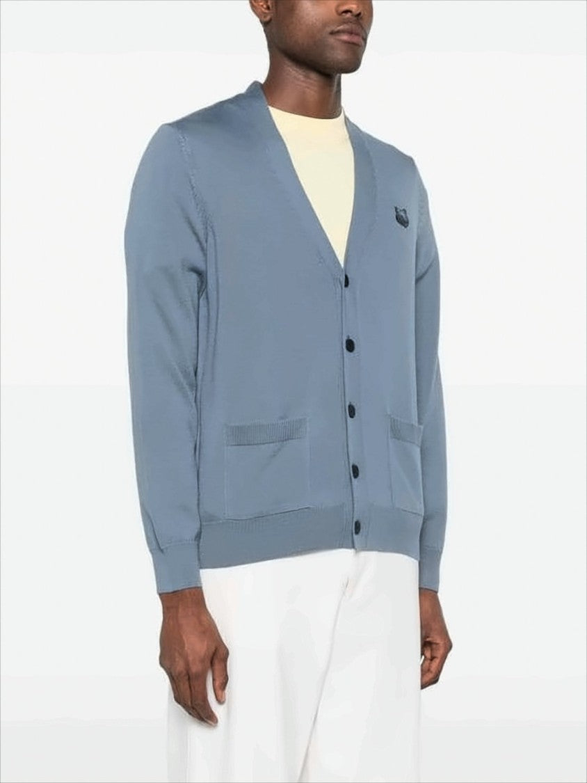 Maison Kitsuné Relaxed-Fit Wool Cardigan