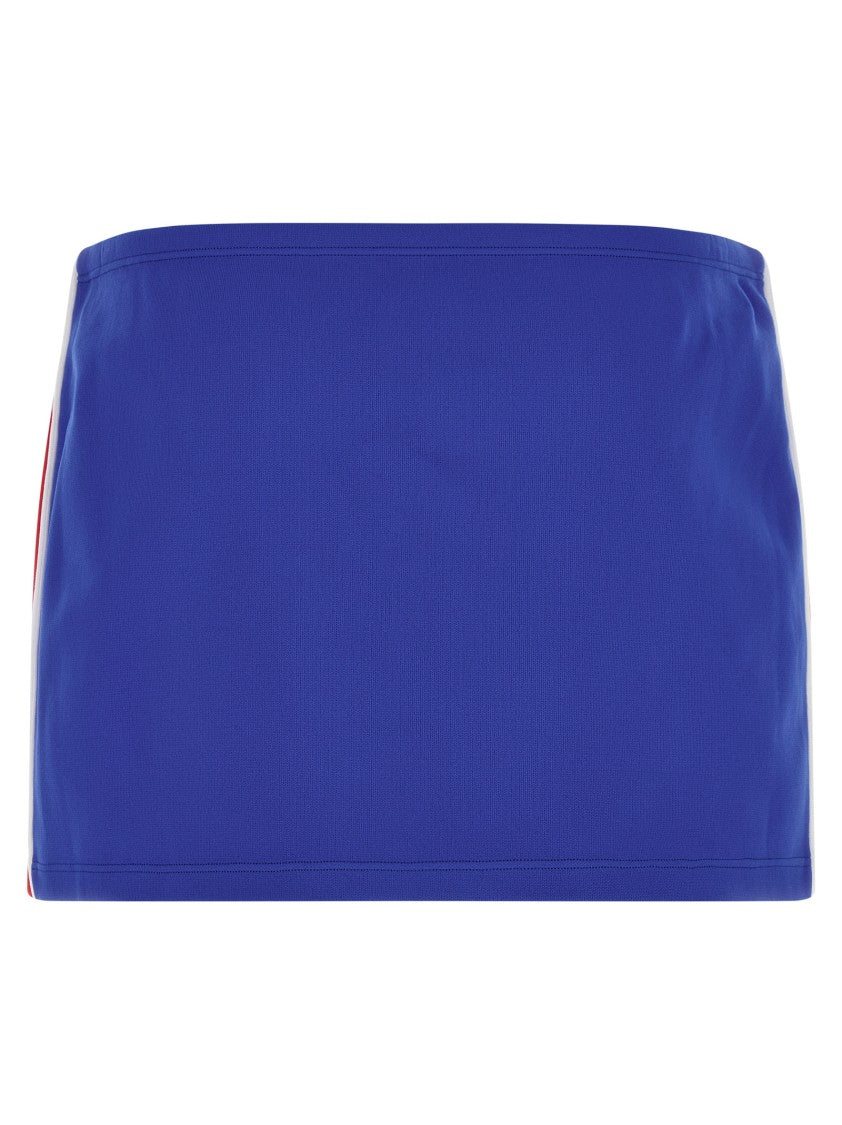 Miu Miu Logo Embroidery Skirt