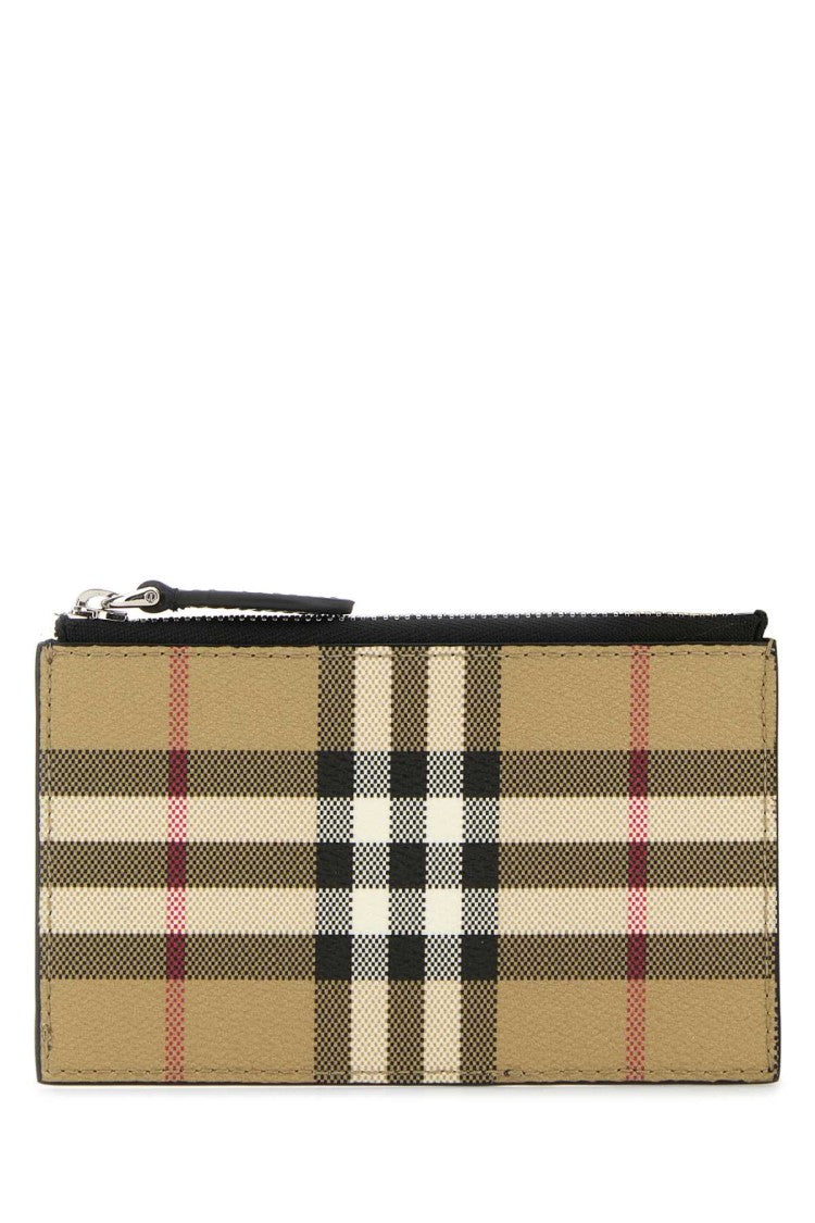 Burberry Printed Canvas Card Holder