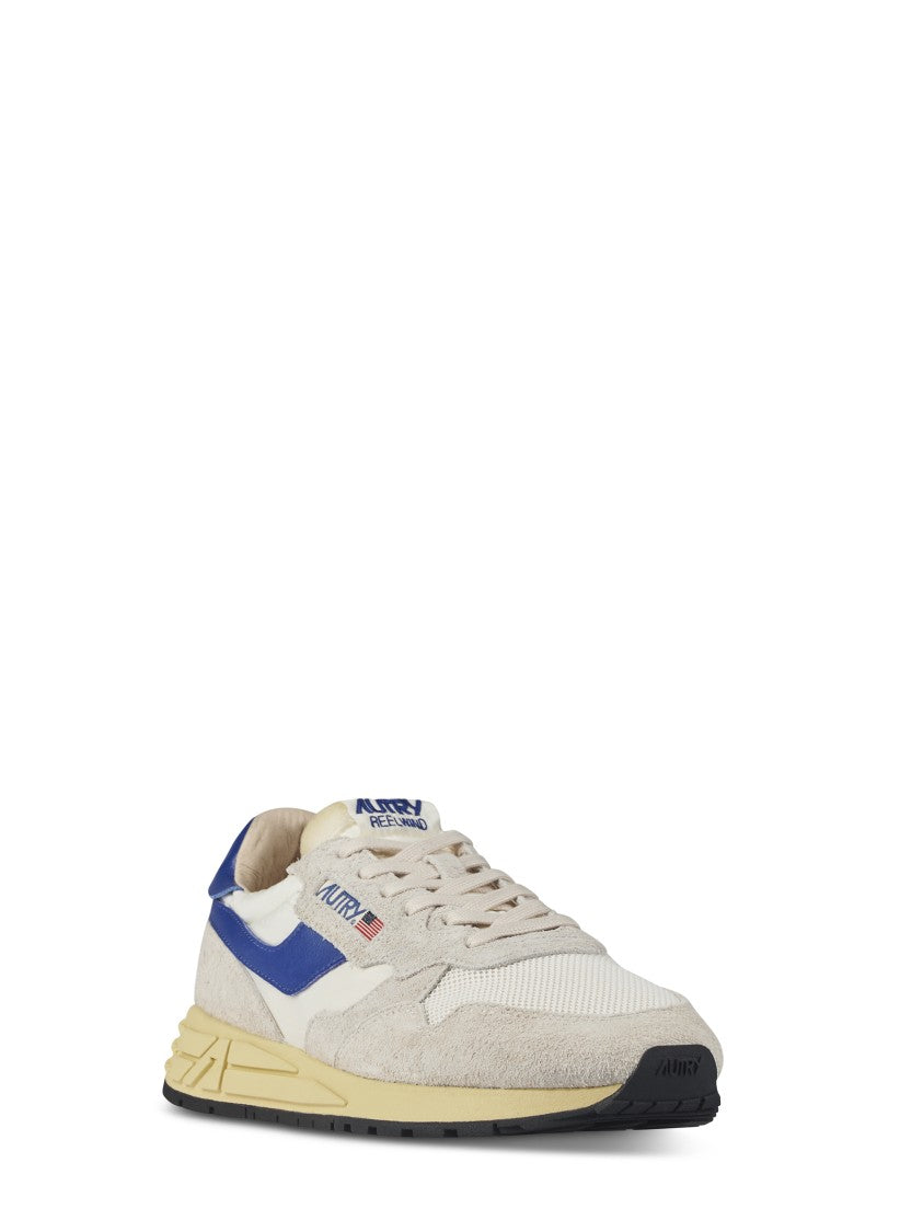 Autry Low-Top Sneakers With Suede And Mesh Uppers