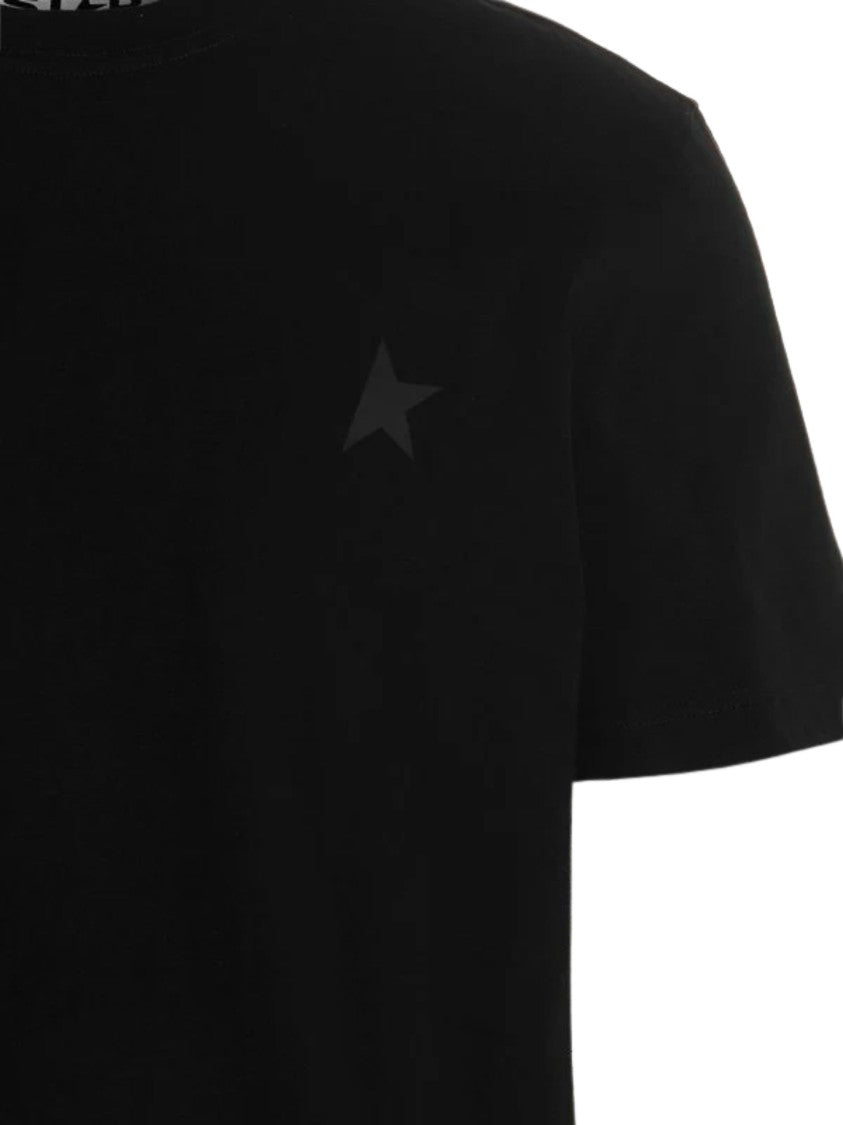 Golden Goose Black Small Star Cotton T-Shirt