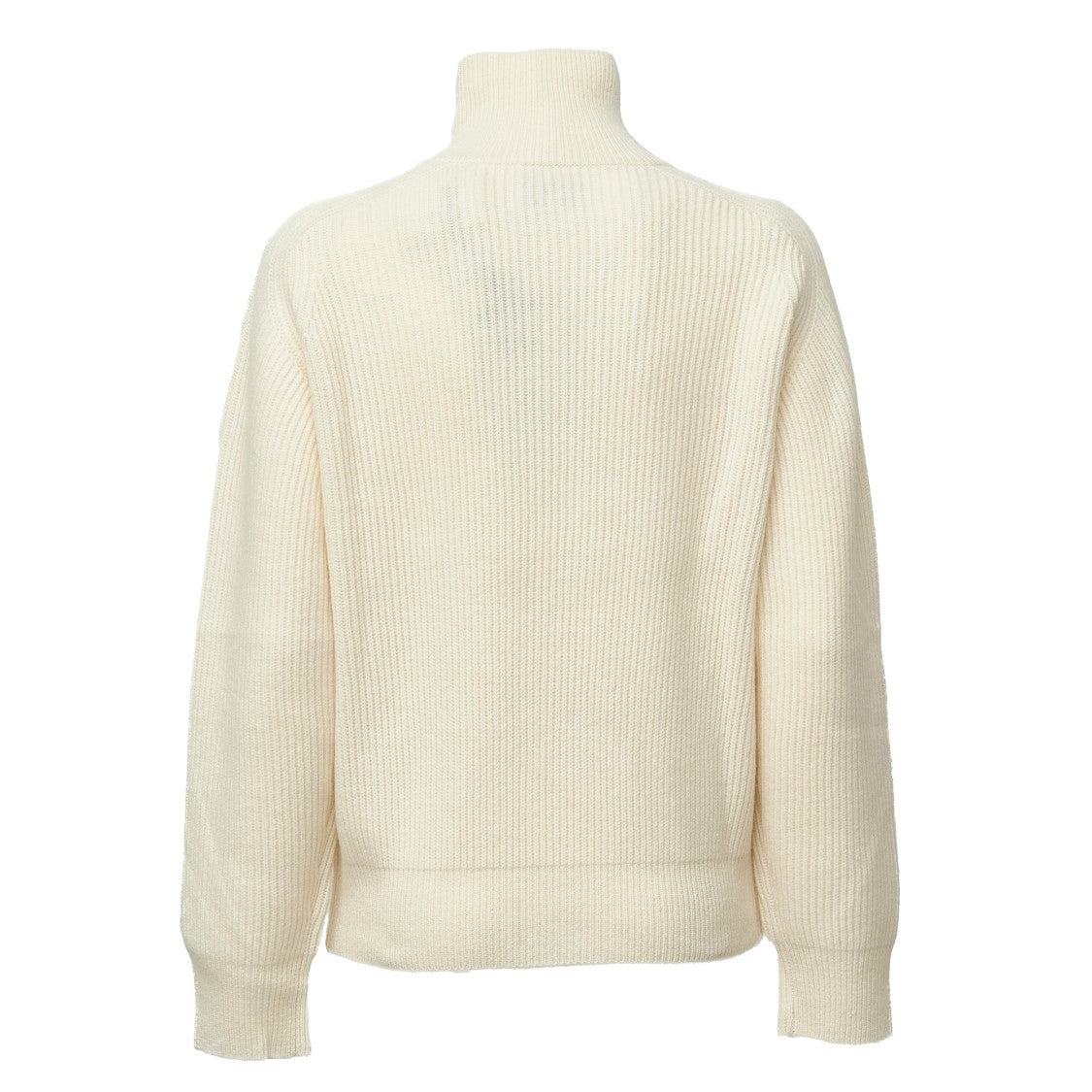 Mc2 Saint Barth Isalyn Wool Half-Zip Cardigan