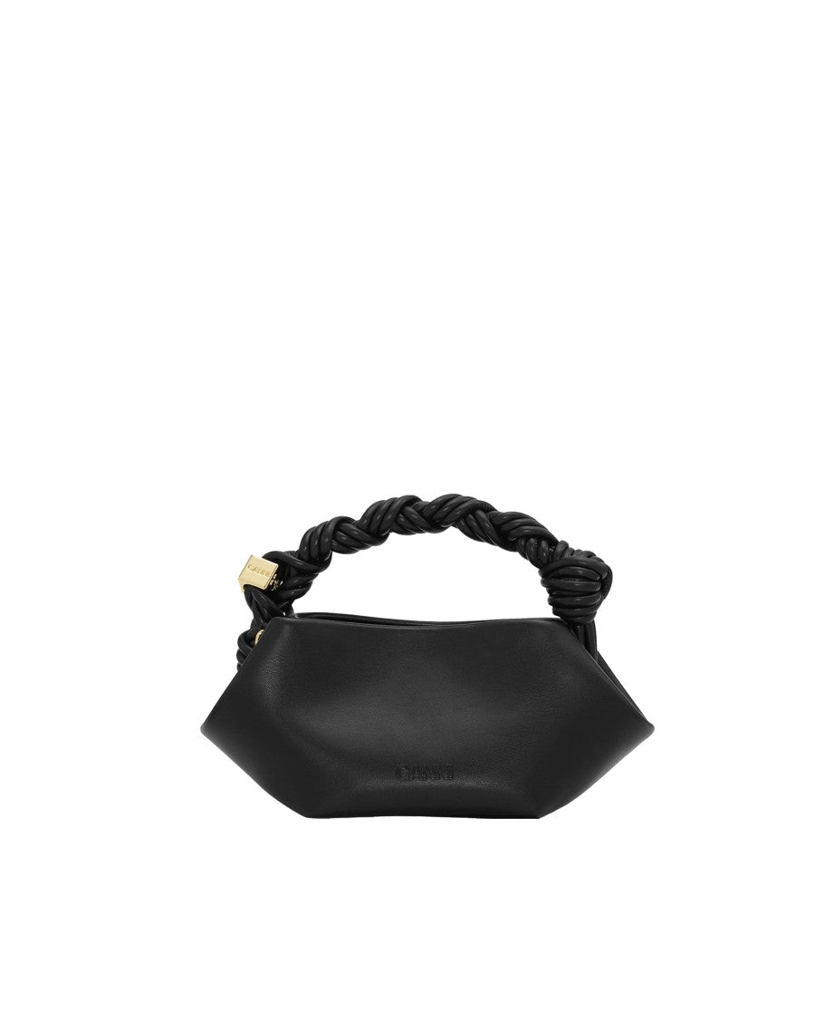 Ganni Mini Handbag Bou Bag Black