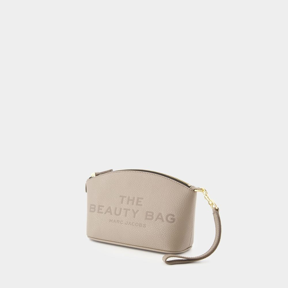 Marc Jacobs The Beauty Clutch Bag - Leather - Beige