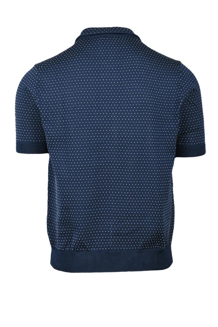 Rakki Polo Cardigan - Blue
