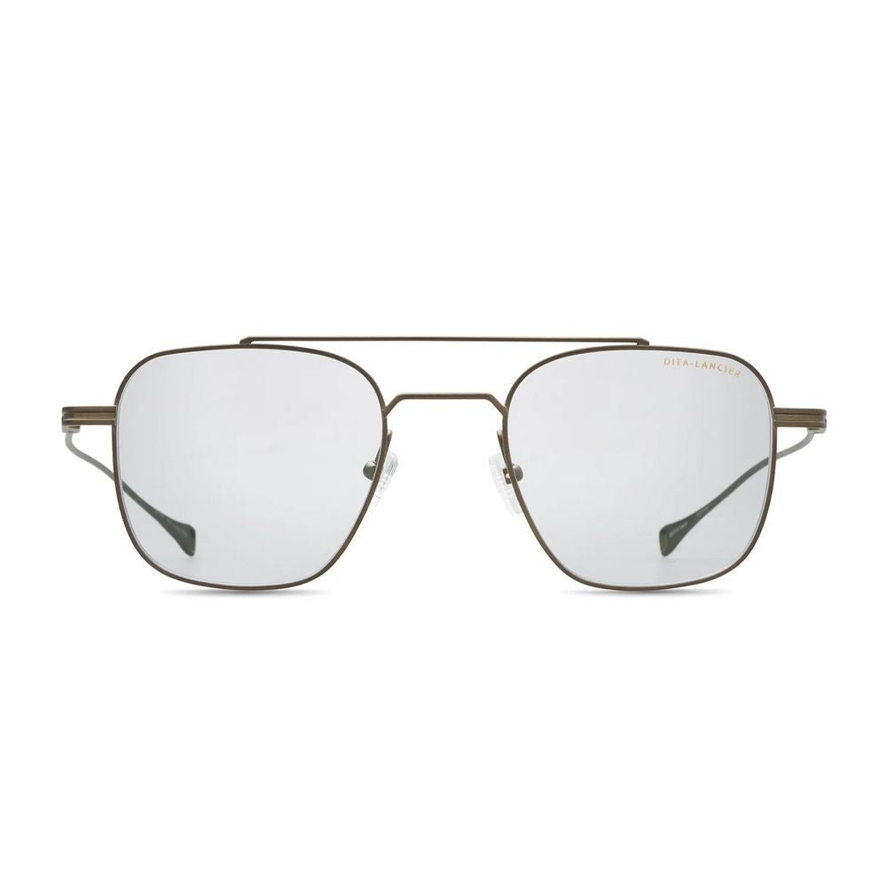 Dita Lancier Lsa 118 Titanium Square Pilot Sunglasses