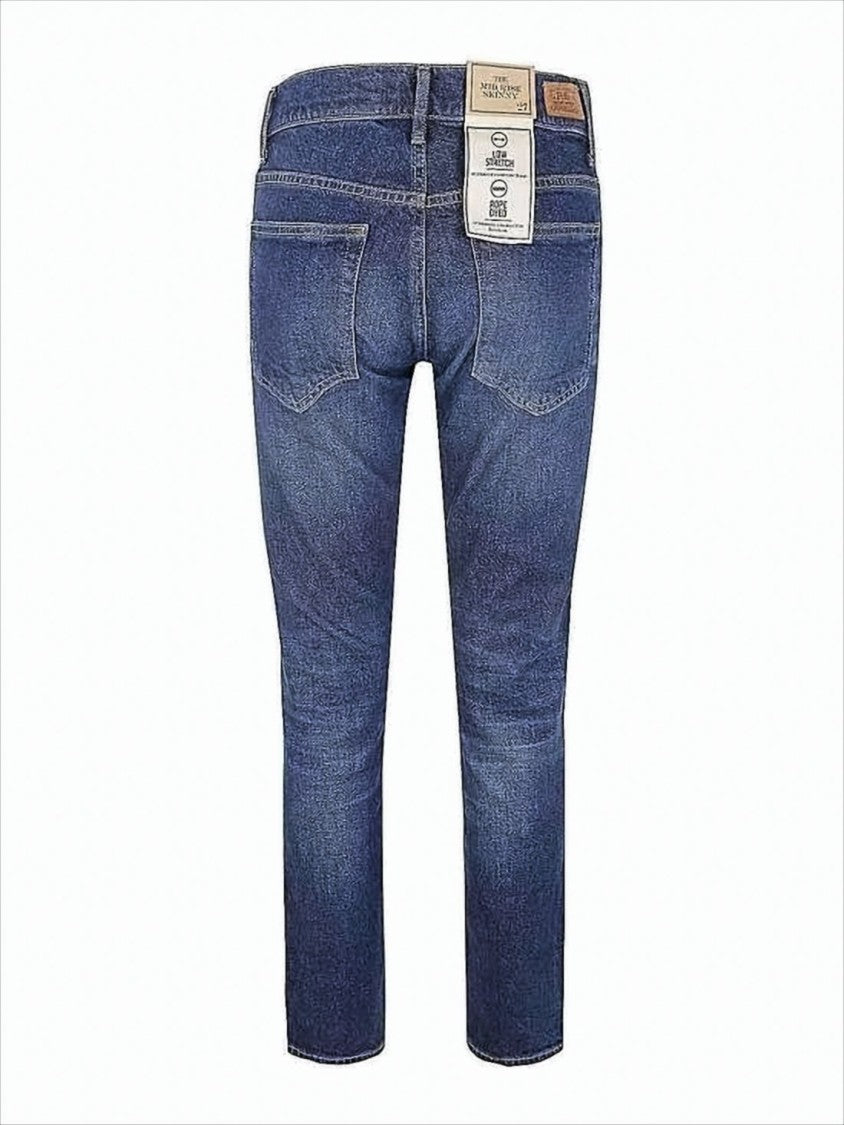 Polo Ralph Lauren Slim-Fit Denim Pants With Mid-Rise Waist And Classic Five-Pocket Design