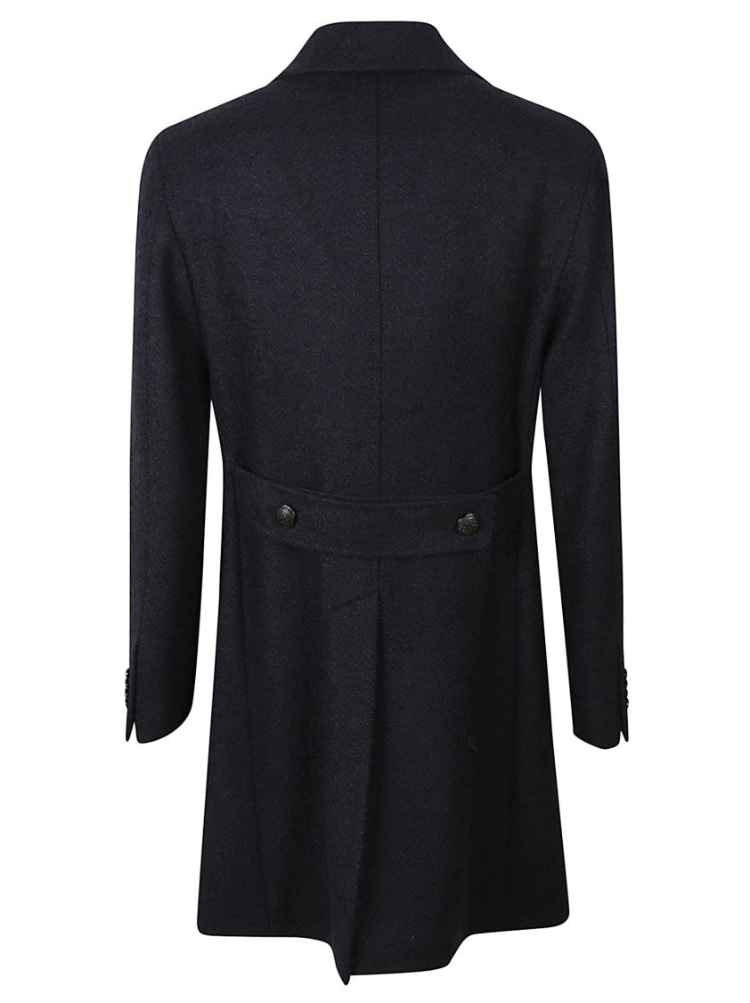 Tagliatore Double-Breasted Wide Lapel Coat
