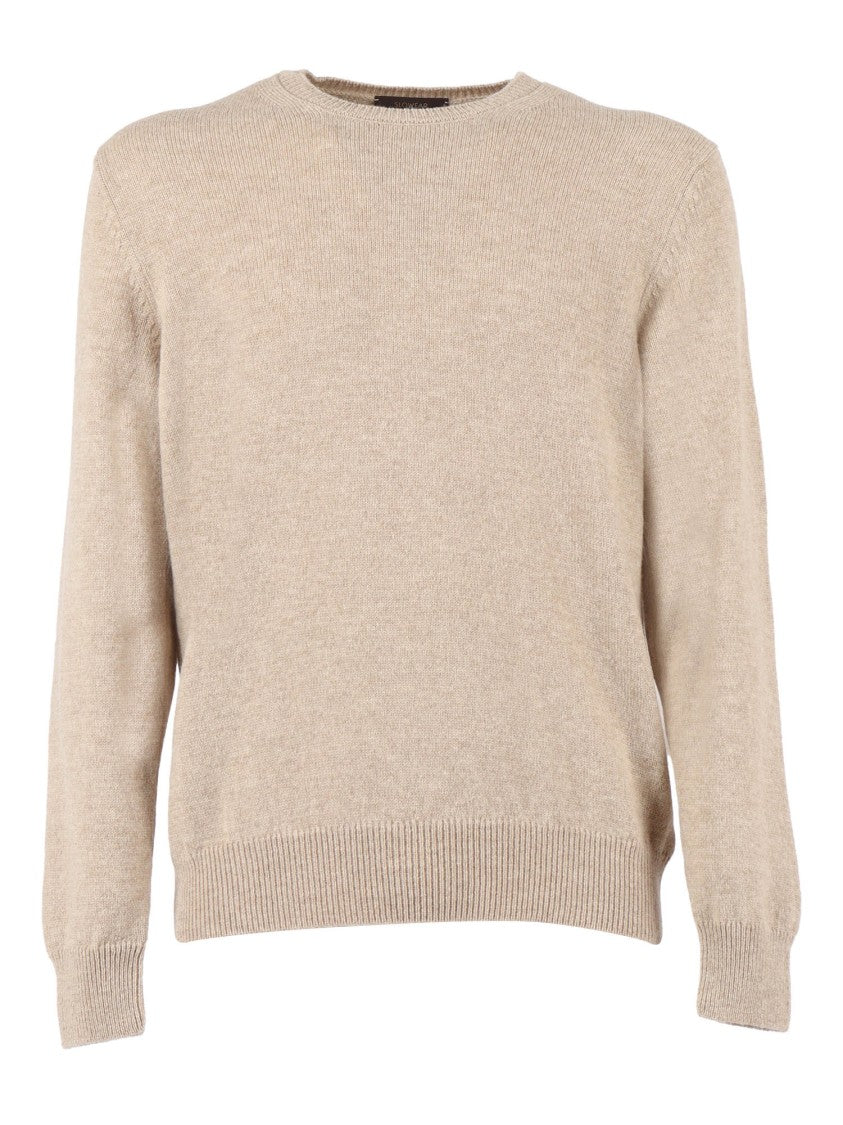 Slowear Zanone Relaxed Fit Crew Neck Sweater In Soft Virgin Wool